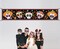 Day of The Dead Fence Banner Dia De Los Muertos Sugar(Red)98.4"L x 19.7"W